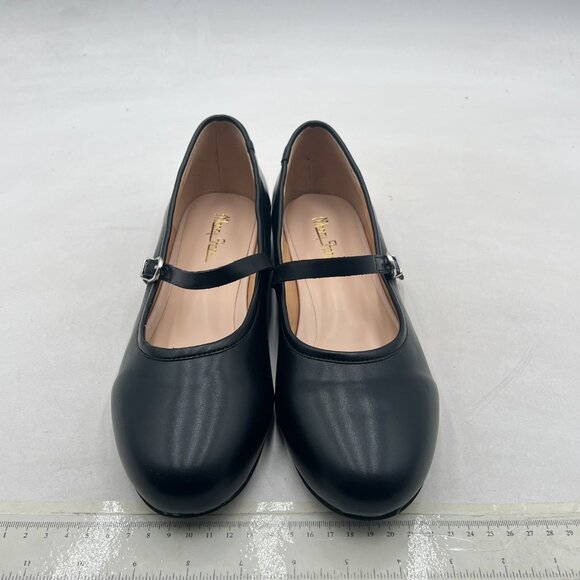 Black Mary Jane Flats - Picture 3 of 8